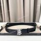 Premium Quality Burberry Replica Belt Silver Logo Buckle Black Leather Strap 35mm (5)_th.jpg